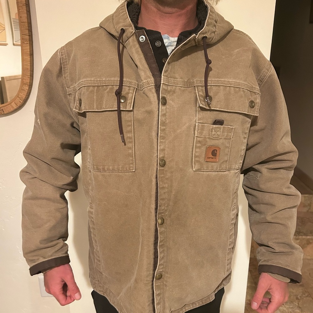 Carhartt Hooded Canvas Jacket